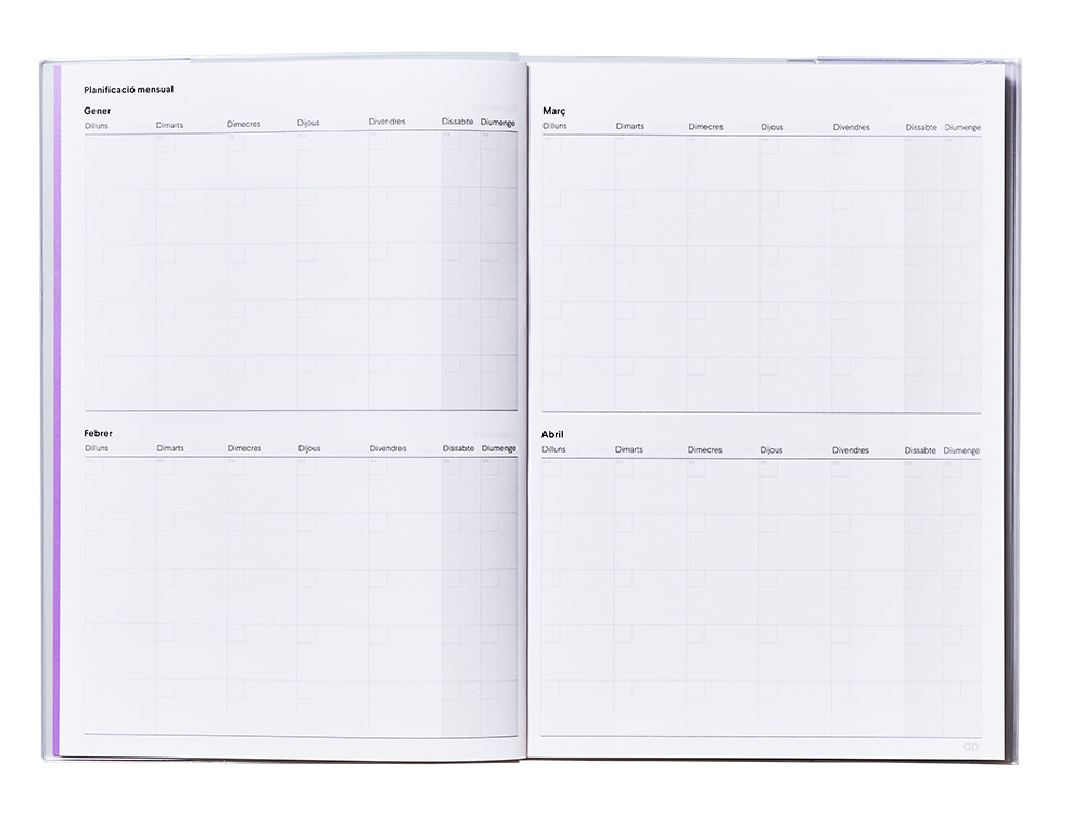 CUADERNO DE PROGRAMACION ADDITIO A4 PLAN MENSUAL Y PROGRAMACION SEMANAL DEL CURSO CATALAN