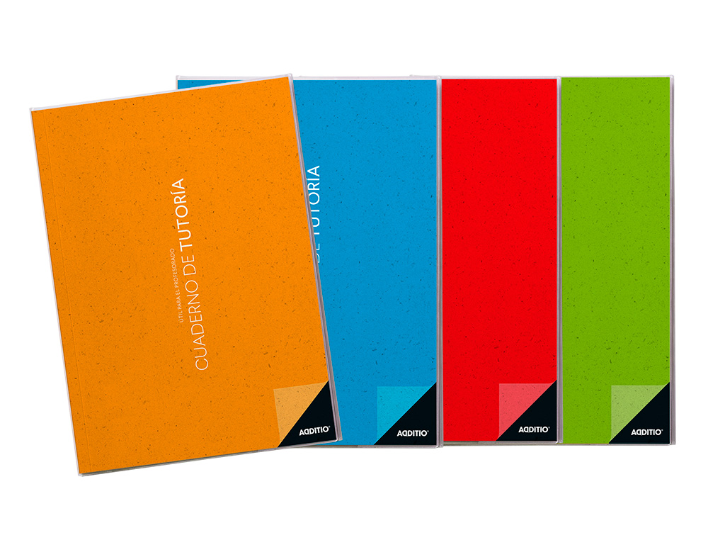 CUADERNO DE TUTORIA ADDITIO A4 SEGUIMIENTO DEL ALUMNADO Y FALTAS DE ASISTENCIA