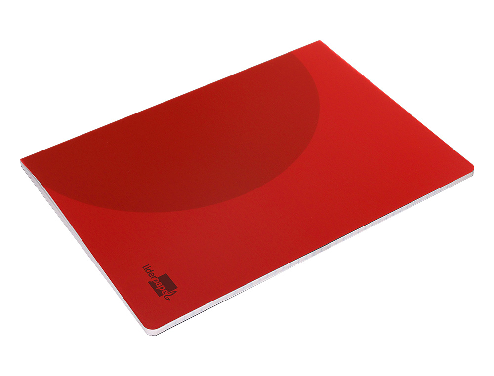 LIBRETA LIDERPAPEL 360 TAPA DE PLASTICO A4 48 HOJAS 90GR HORIZONTAL CON DOBLE MARGEN COLORES SURTIDOS