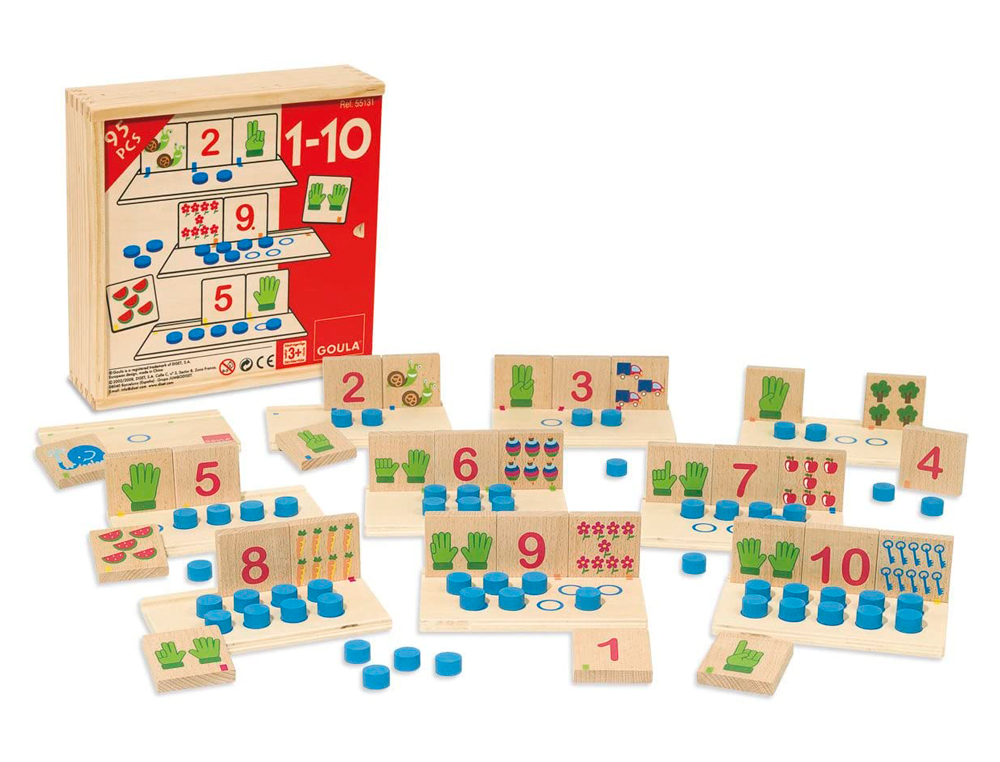 JUEGO GOULA DIDACTICO 1-10