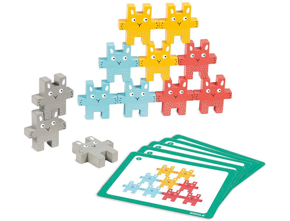 JUEGO GOULA DIDACTICO APILABLE CONEJITO
