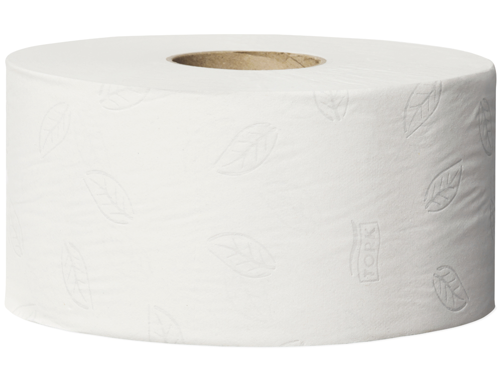 PAPEL HIGIENICO MINI JUMBO 2 CAPAS 160 MT PARA DISPENSADOR T2