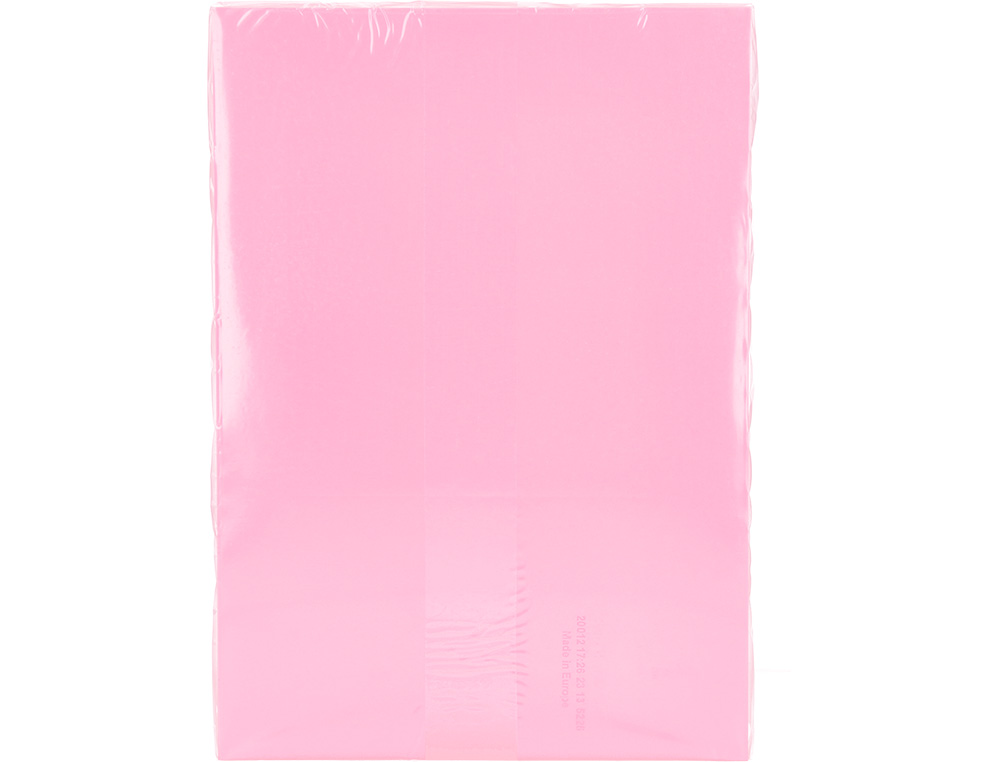 PAPEL COLOR Q-CONNECT DIN A4 80 GR ROSA PAQUETE DE 500 HOJAS