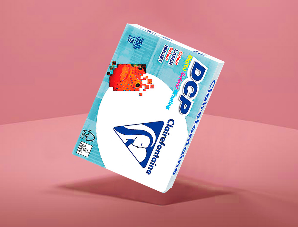 PAPEL FOTOCOPIADORA CLAIREFONTAINE DIN A3 350 GR PAQUETE DE 125 HOJAS