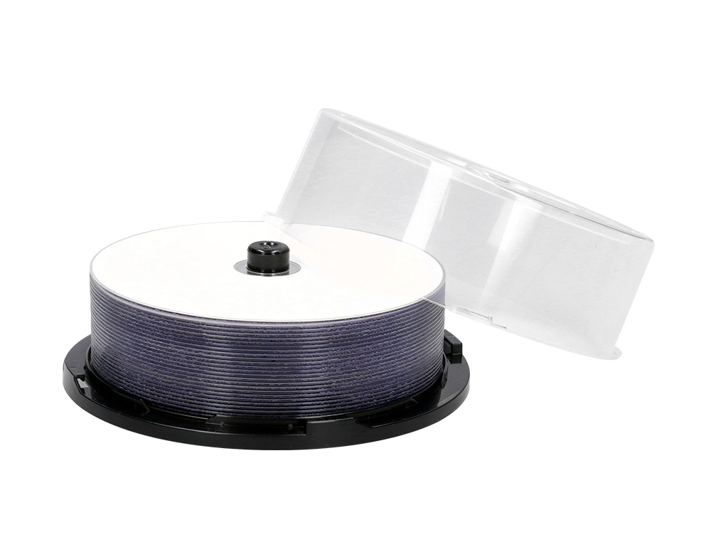 DVD-R Q-CONNECT CON SUPERFICIE 100% IMPRIMIBLE PARA INKJET CAPACIDAD 4,7GB DURACION 120MIVELOCIDAD 16X BOTE DE 25 UNID
