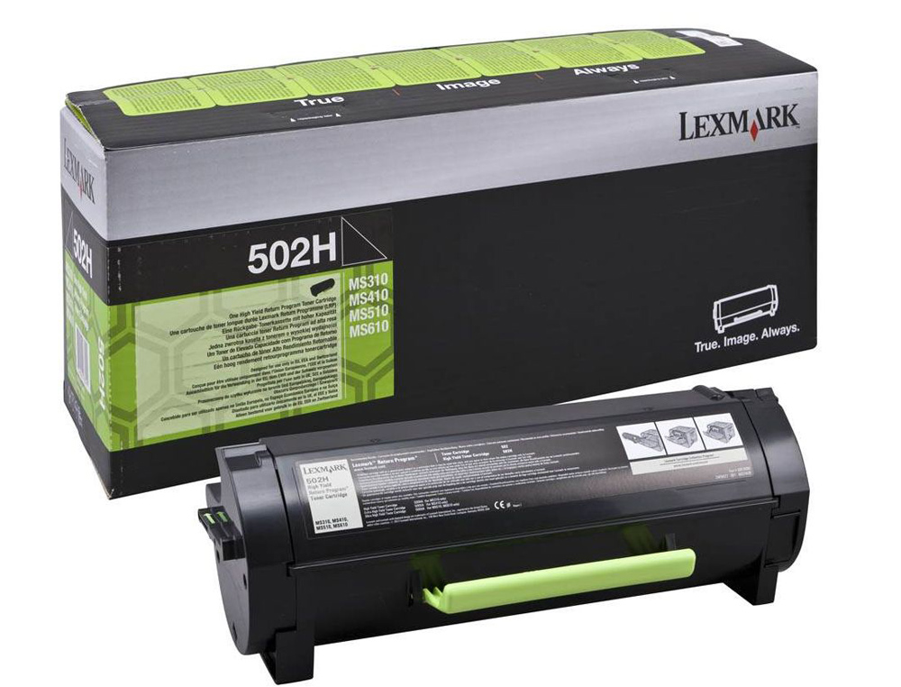 TONER LEXMARK MS310D/410D MS310DN/410DN/510DN/610DN MS610DE SS610DTE NEGRO RETORNABLE 5000 PAG ALTA