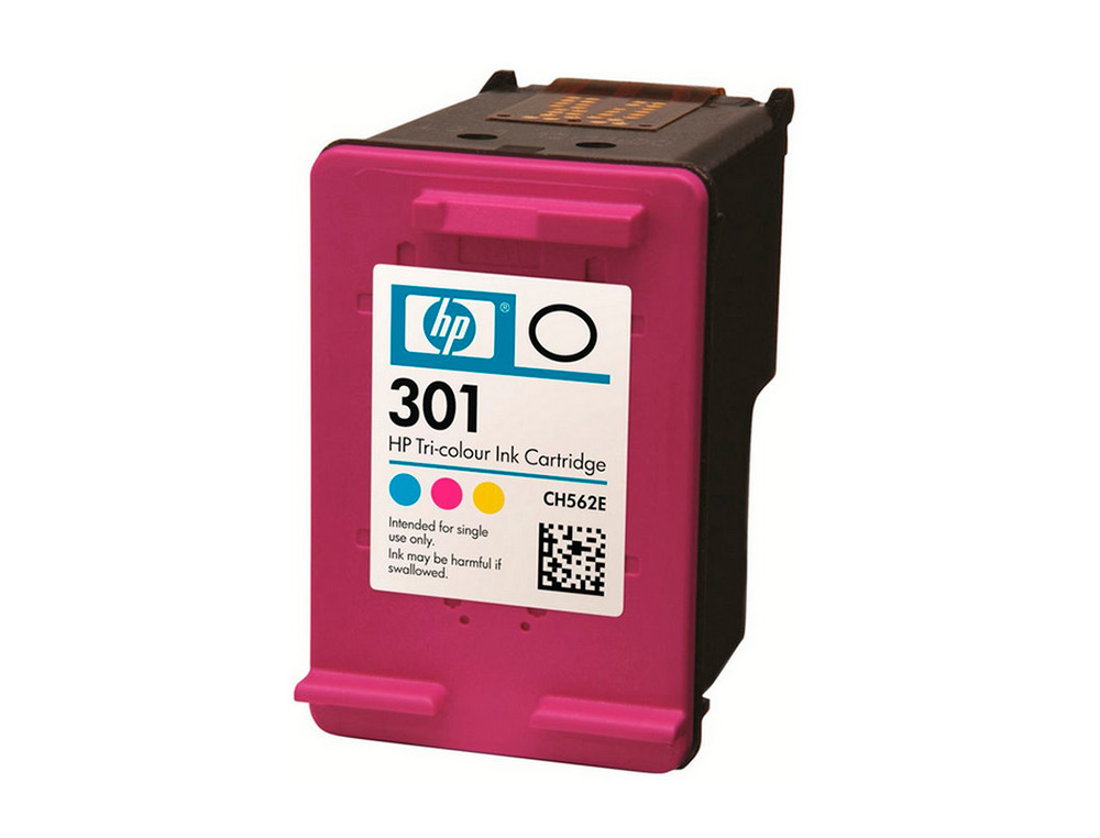 INK JET HP 301 PACK CON TINTA NEGRA Y TINTA TRICOLOR 1000/1001 3000/ 3050/3050SE/3050VE 1050A/2050A/2054A/3050A