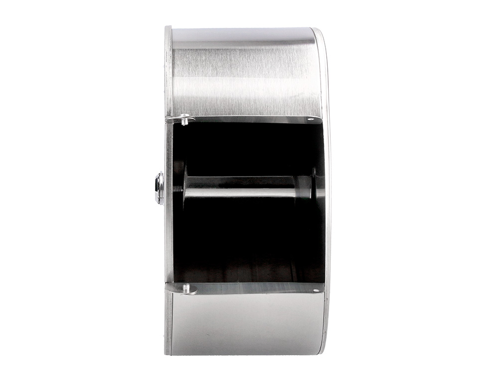DISPENSADOR Q-CONNECT DE PAPEL HIGIENICO JUMBO ACERO INOXIDABLE 115X254X265 MM