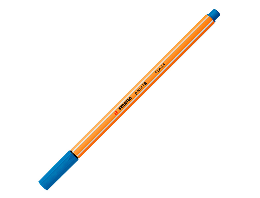 ROTULADOR STABILO PUNTA DE FIBRA POINT 88 ESTUCHE DE 20 UNIDADES COLORES SURTIDOS