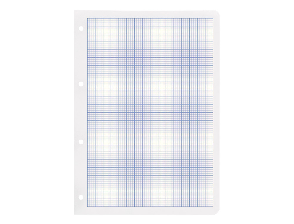 RECAMBIO LIDERPAPEL A4 100 HOJAS 100GR RAYADO N 46 4 TALADROS