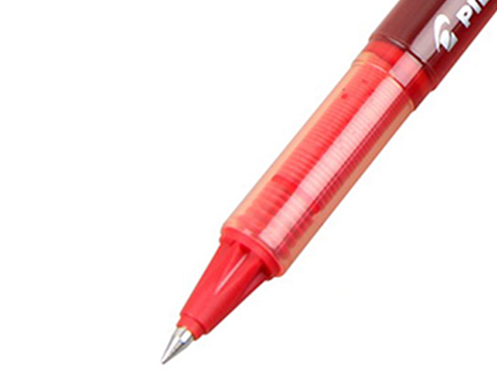 ROTULADOR PILOT ROLLER V-BALL ROJO 0.5 MM