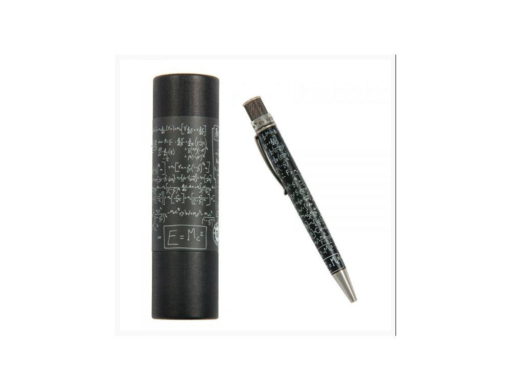 BOLIGRAFO Roller TORNADO NEGRO DIBUJOS MATEMATICOS ALBERT EINSTEIN