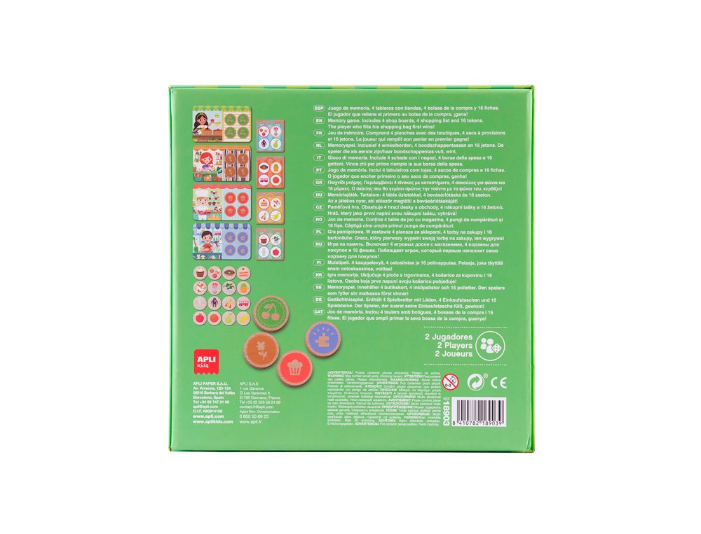 JUEGO EDUCATIVO APLI DE MEMORIA MEMO LOTO MADERA