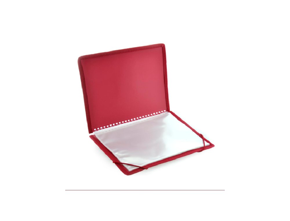 CARPETA FUNDA ESPIRAL DINA5 20 FUNDAS OFFECE BOX COLORES SURTIDOS
