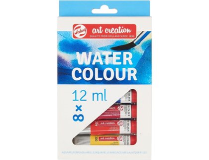ACUARELA CAJA ART CREATION TUBO 12ML 08 COLORES