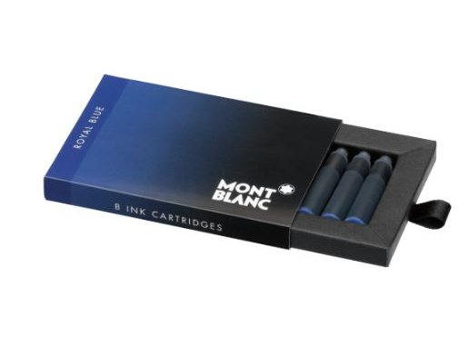 TINTA MONTBLANC CARTUCHO 8 UNIDADES AZUL ROYAL
