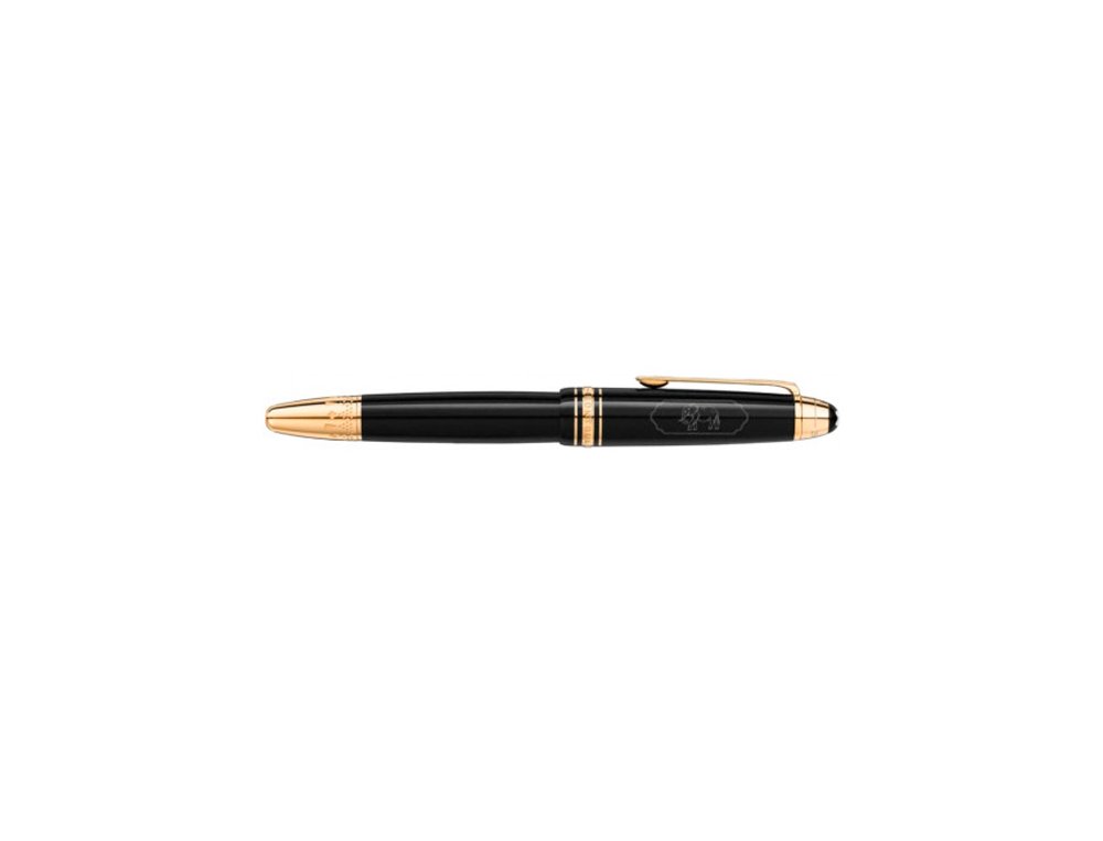 PLUMA MONTBLANC MEISTERSTUCK LEGRAND LA VUELTA AL MUNDO EN 80 DIAS PLUMIN F