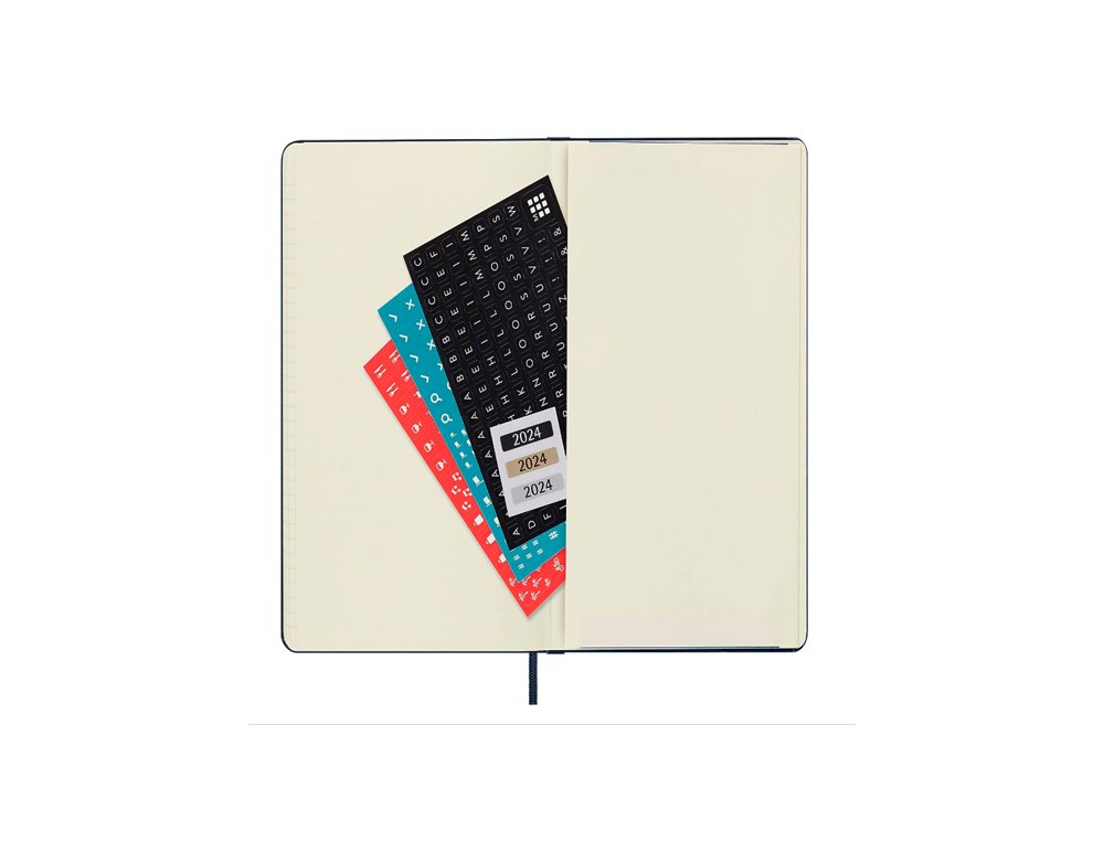 AGENDA MOLESKINE POCKET DIA PAGINA 12 MESES TAPA BLANDA NEGRA