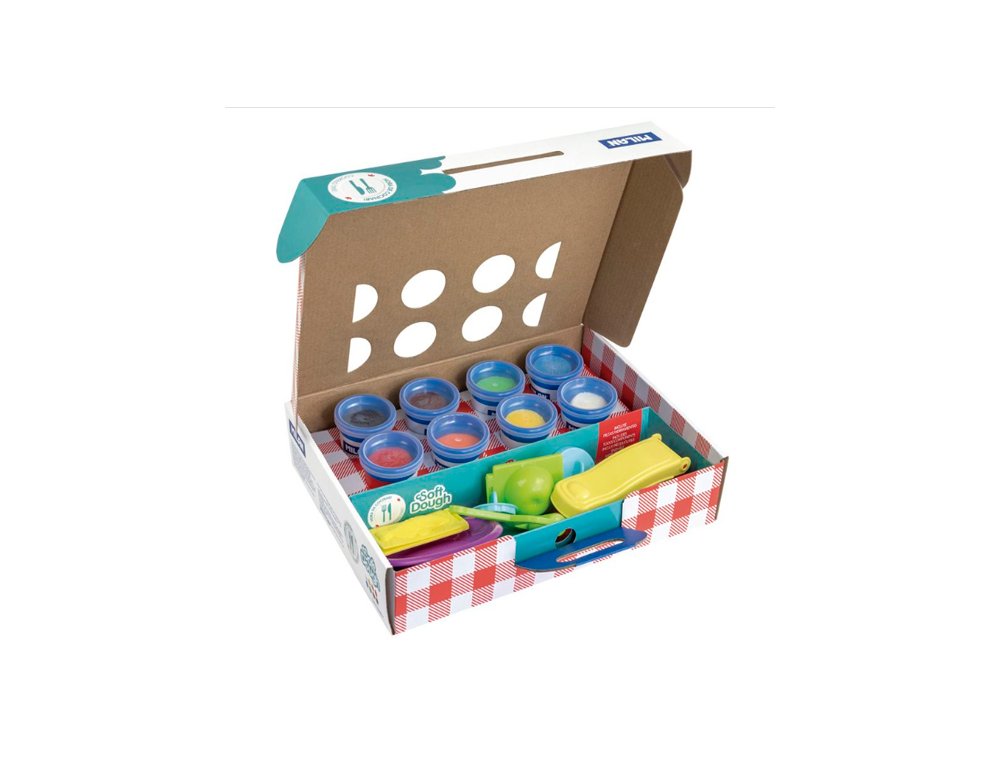CAJITA MODELAR MILAN SOFT DOUGH PACK 8 UND COOKING TIME