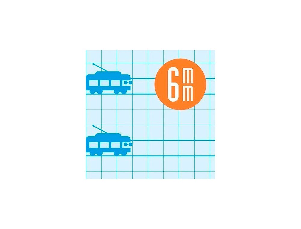 CUADERNO ESCOLAR LAMELA CUARTO 16 Hojas CUADRO 6.0 MM