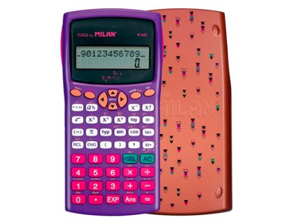 CALCULADORA CIENTIFICA M240 MILAN MORADA