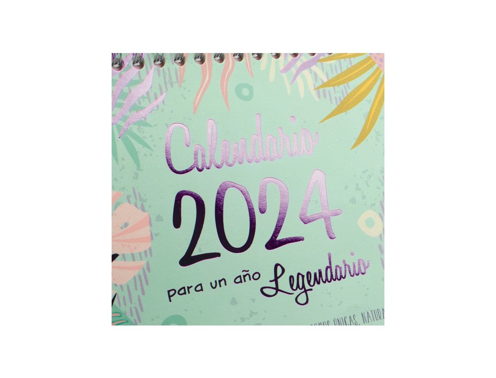 CALENDARIO ESPIRAL SOBREMESA 210X200 MM FINOCAM TALKUAL MULTICOLOR