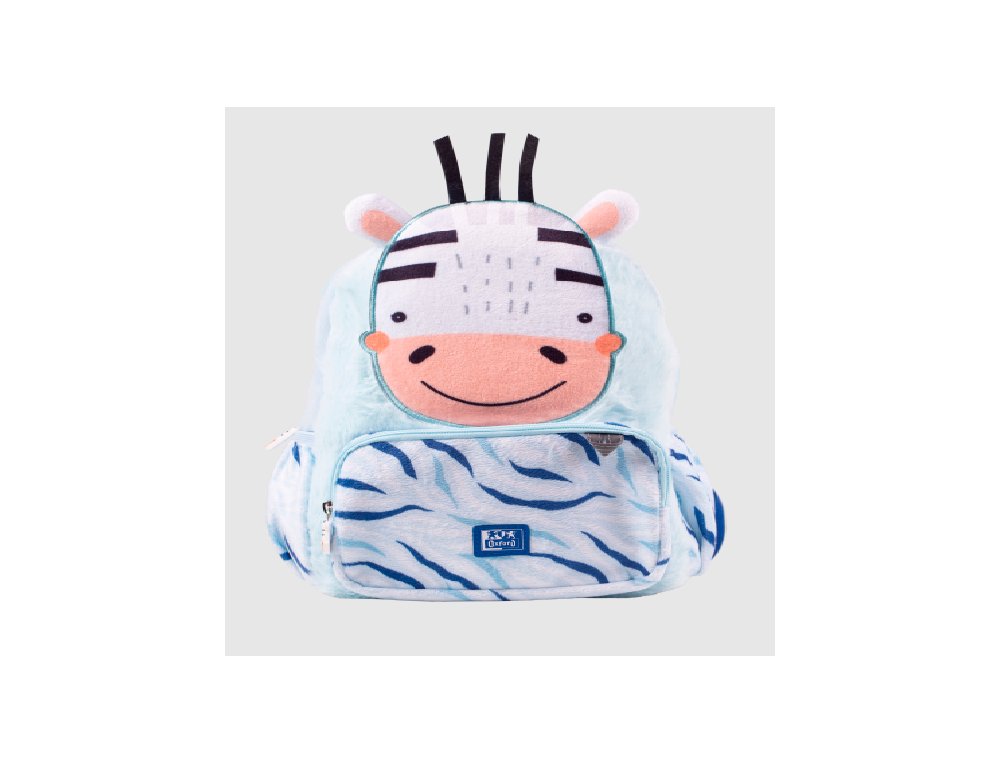 MOCHILA INFANTIL OXFANIMALS KIDS OXFORD 4 Modelos Ellie( Elefante), Leo( Leon), Bunbun (Conejo), Zoe (Cebra)