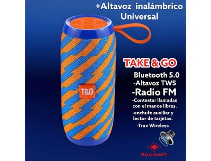 ALTAVOZ SPEAKER PORTATIL TAKE and GO ROYMART TOWER