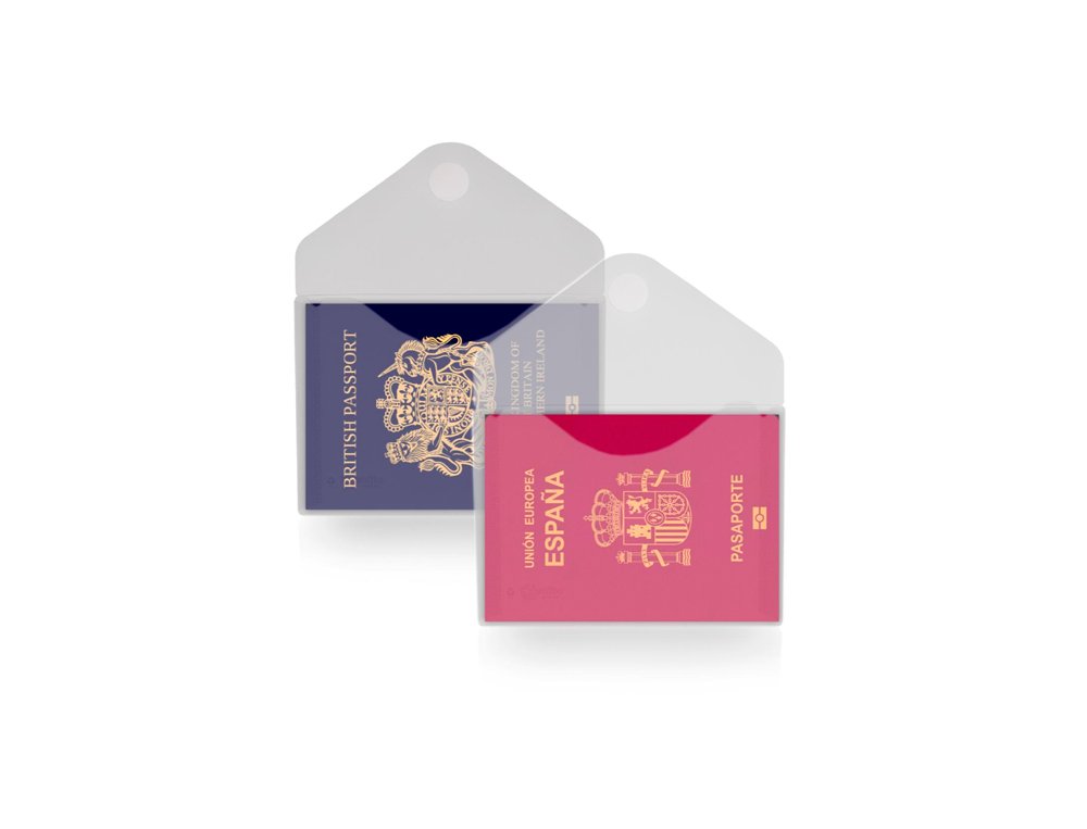 DOSSIER BOLSA VELCRO DINA6 OFFICE BOX TRANSPARENTE CRISTAL