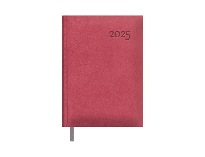 AGENDA ANUAL ENCUADERNADA 140X200 MM DIA PAGINA DOHE LAUSANA FUCSIA