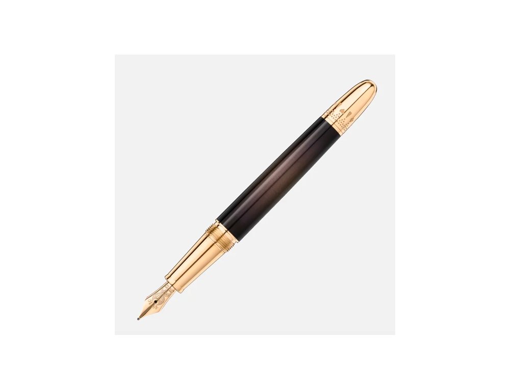 PLUMA MONTBLANC MEISTERSTUCK DOUE LA VUELTA AL MUNDO EN 80 DIAS PLUMIN F