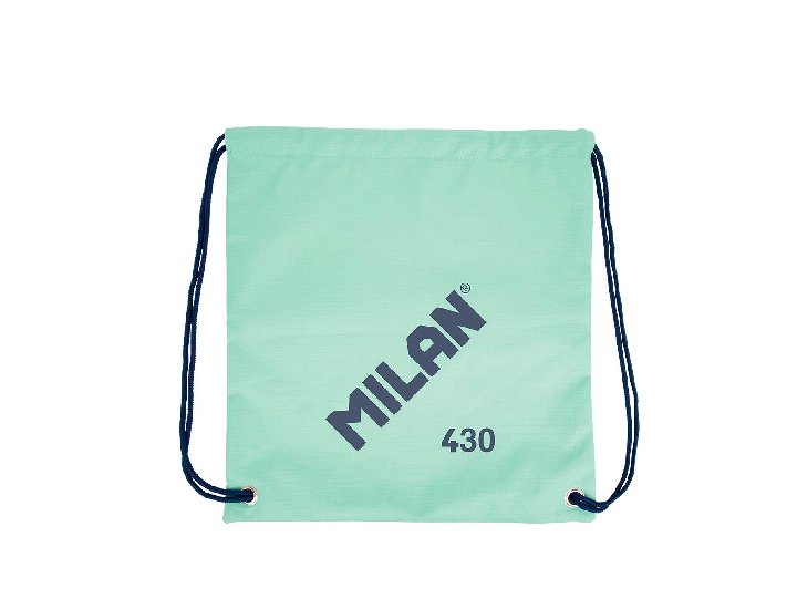 BOLSA MOCHILA DE TIRAS GOMA MILAN 430 VERDE