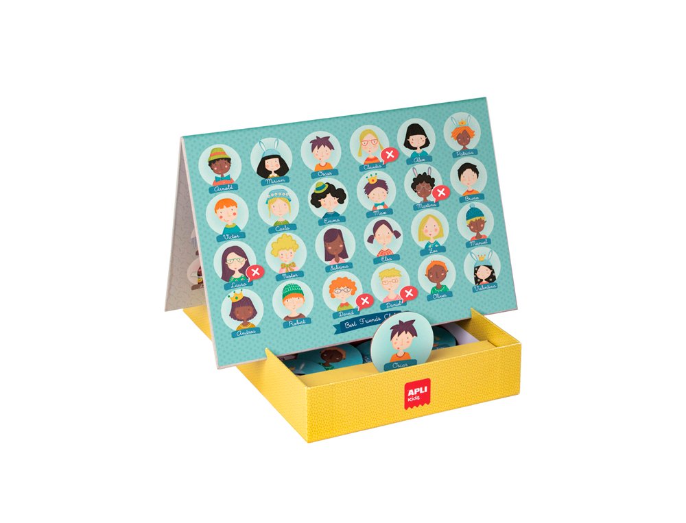 JUEGO EDUCATIVO APLI CLASICO QUIEN ES QUIEN