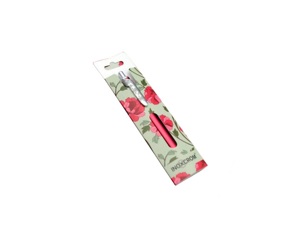 BOLIGRAFO INOXCROM CANVAS FANTASY COLLECTION CARNATION