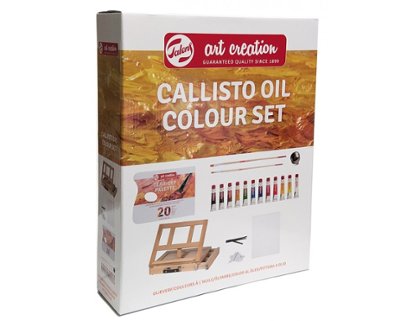 SET ART CREATION OLEO 12 TUBOS + 3 PINCELES + CABALLETE...