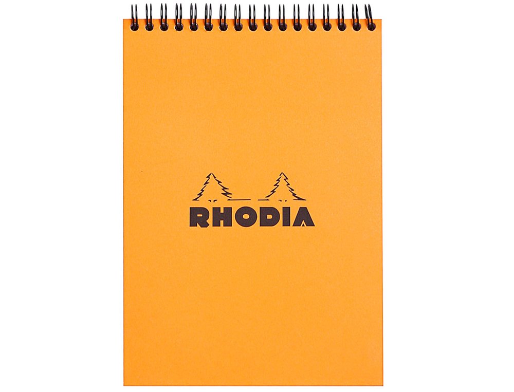 CUADERNO ESP RHODIA CLASSIC NOTEPAD DINA5 80 Gramos PUNTEADO NARANJA