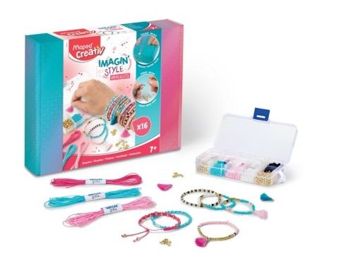 KIT MAPED CREATIV CAJA IMAGIN STYLE PULSERAS