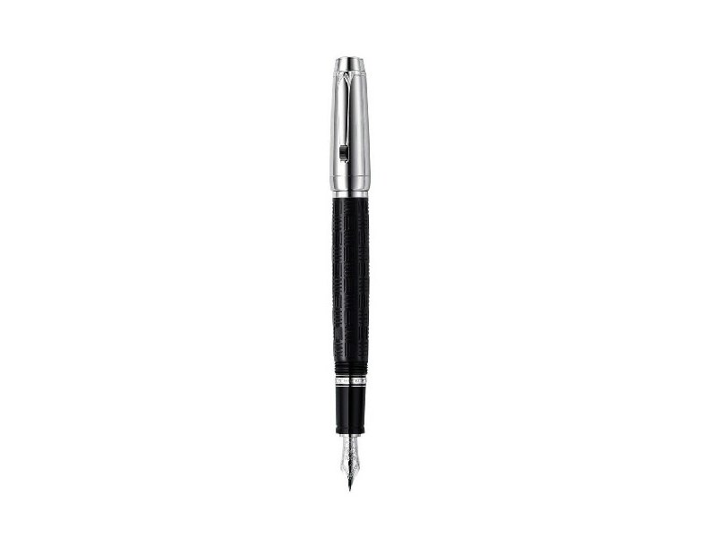 PLUMA MONTBLANC BOHEME DOUE PLATINUM NEGRO
