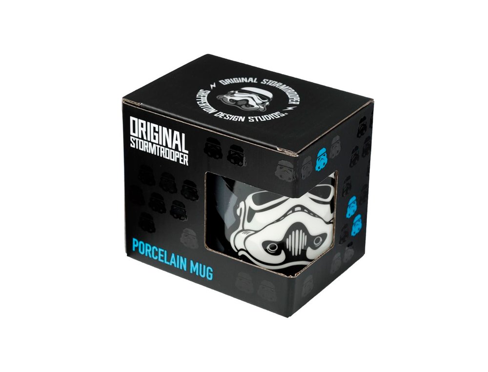TAZA PORCELANA SOLDADO IMPERIAL NEGRA