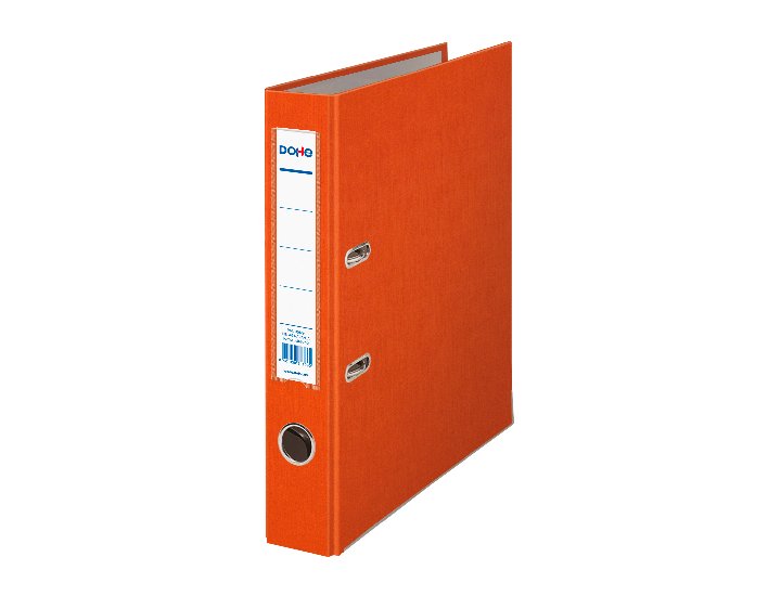 ARCHIVADOR GOVEZRADO TELA DINA4 45MM NARANJA