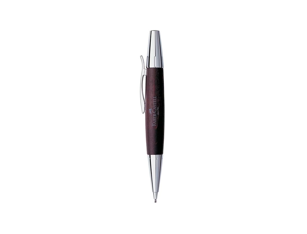 PORTAMINAS FABER CASTELL E-MOTION MARRON OSCURO