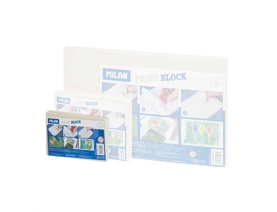 PLANCHA MILAN PRINTBLOCK 114X070MM PEQUEA