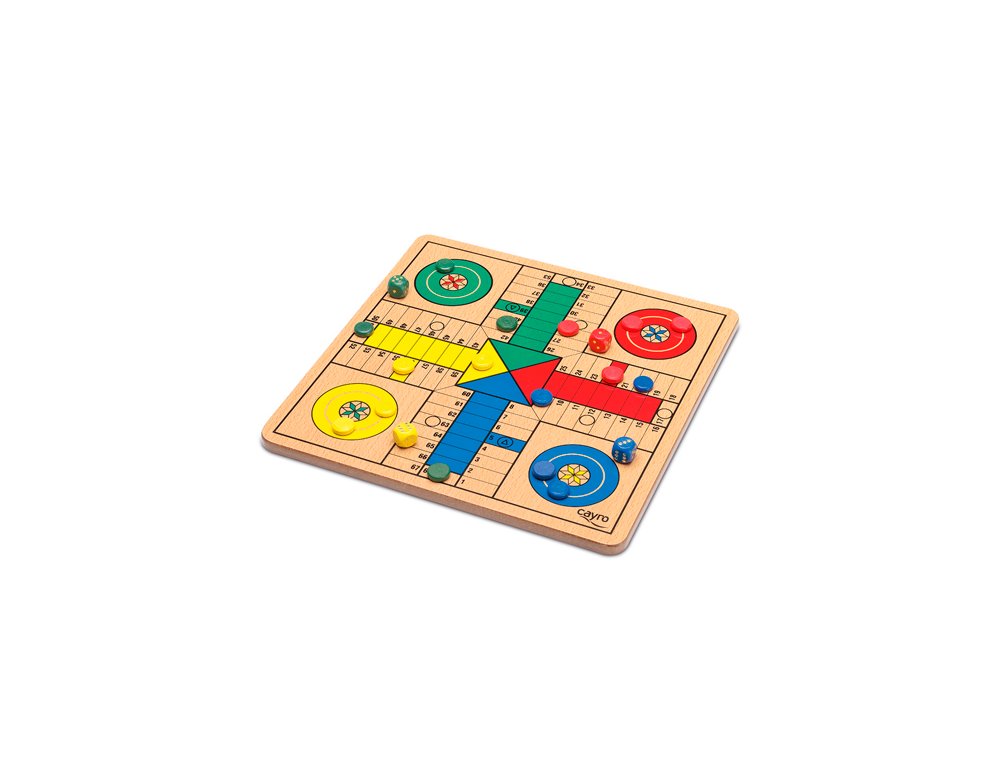 JUEGO DE MESA PARCHIS-OCA METAL BOX CAYRO