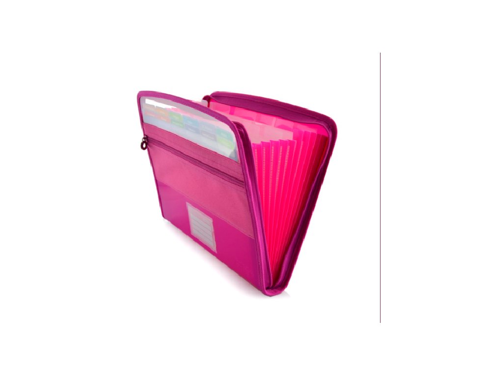 CARPETA DIBUJO PLASTICO CON GOMAS DINA4+ LOMO 1CM OFFICE BOX COLORLINE COLORES SURTIDOS