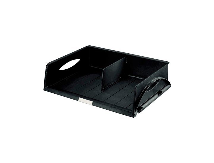 BANDEJA SOBREMESA SORTY JUMBO PLUS NEGRA APAISADA A3