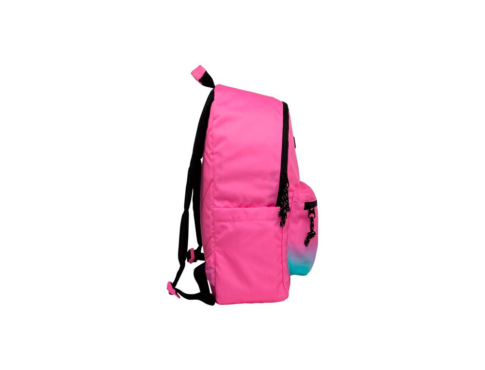 MOCHILA ESCOLAR 2 CREMALLERAS 22 LITROS SUNSET ROSA