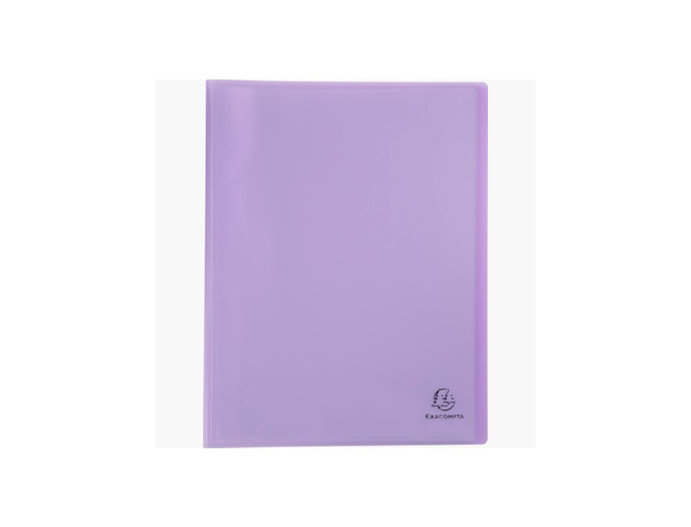 CARPETA FUNDAS DINA4 30 FUNDAS ENCUADERNADO EXACOMPTA TAPA COLORES SURTIDOS PASTEL