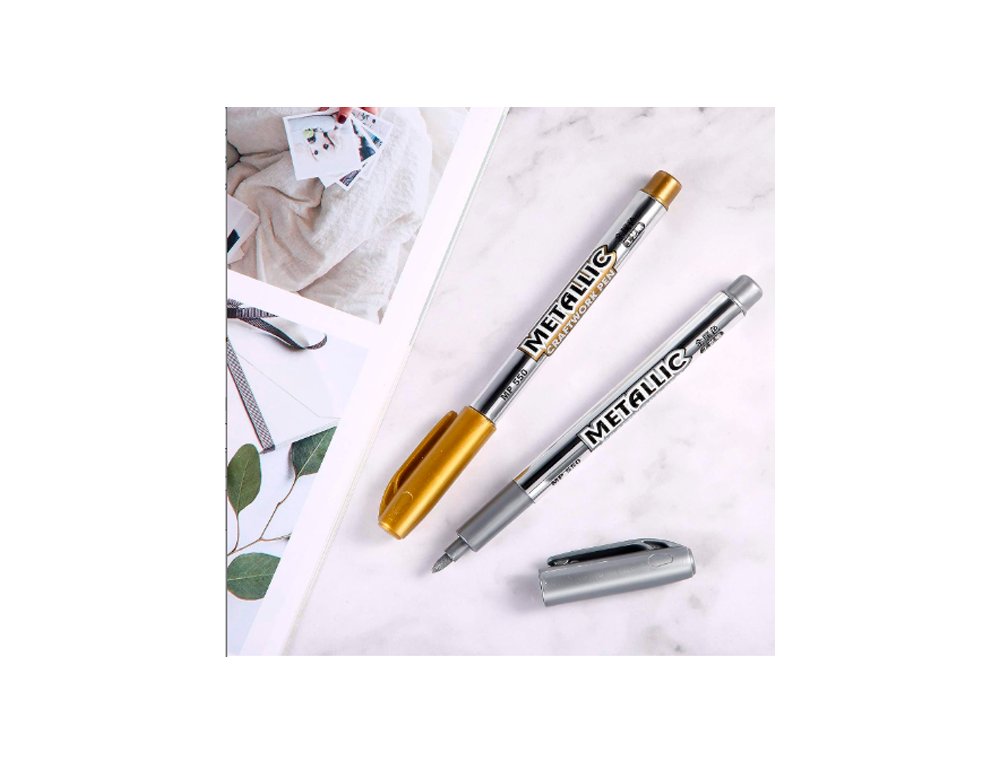 ROTULADOR STAEDTLER METALLIC MARKER 8323 BLANCO