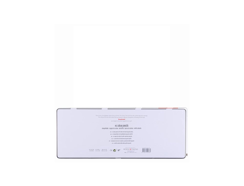 LAPIZ TALENS Bruynzeel CAJA METAL DE 45 COLORES