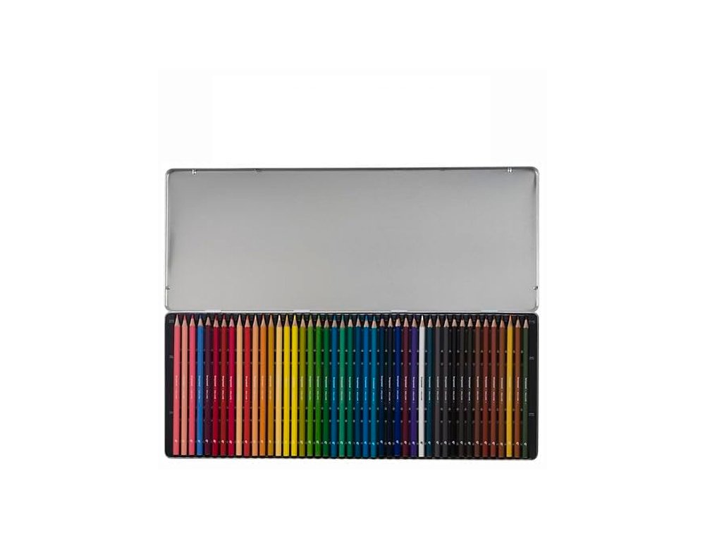 LAPIZ TALENS Bruynzeel CAJA METAL DE 45 COLORES